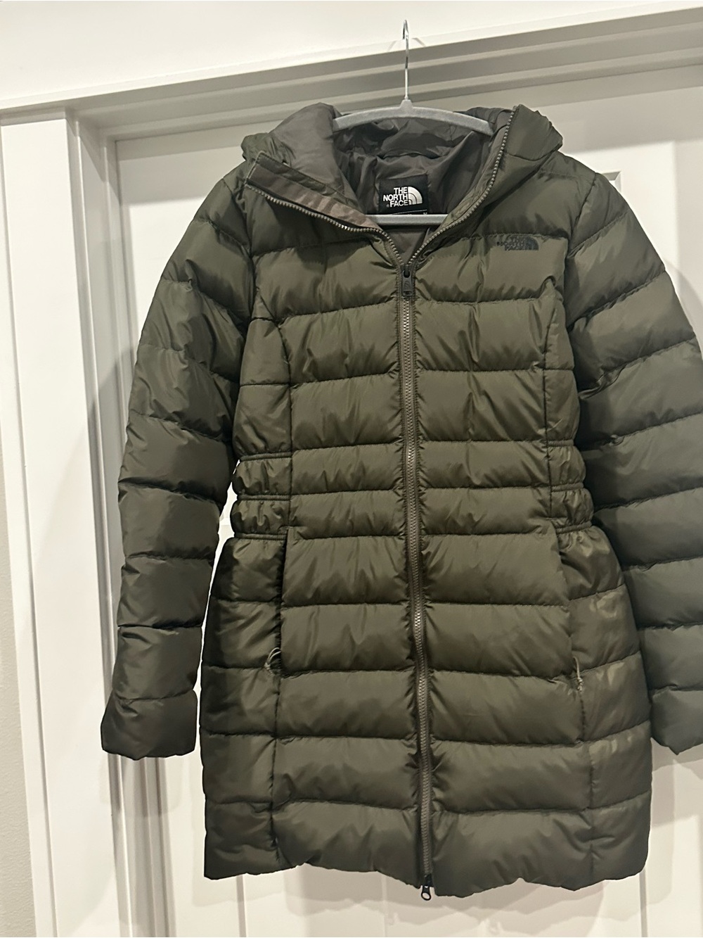 The North Face Women's Olive Green Quilted Jacket